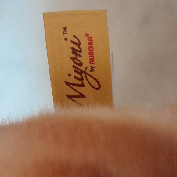 Aurora Miyoni Tots Orange Tabby Cat Plush 8" Kitty Stuffed Animal 2019 Realistic - Picture 3 of 3